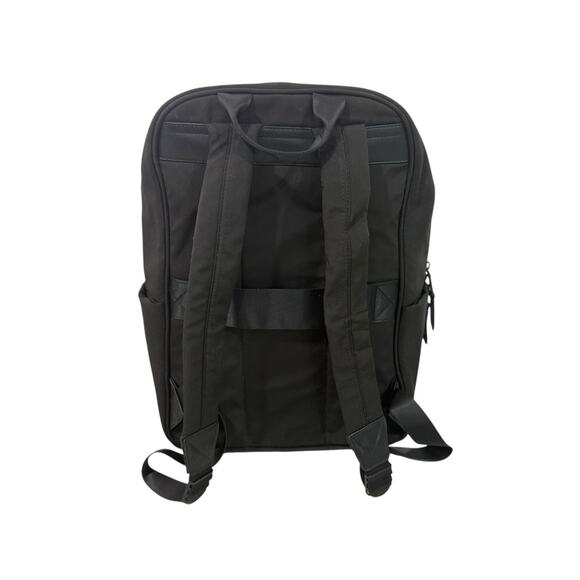Joan & David Black Nylon Laptop Bag Backpack Travel Diaper Bag Hiking READ - Picture 7 of 13